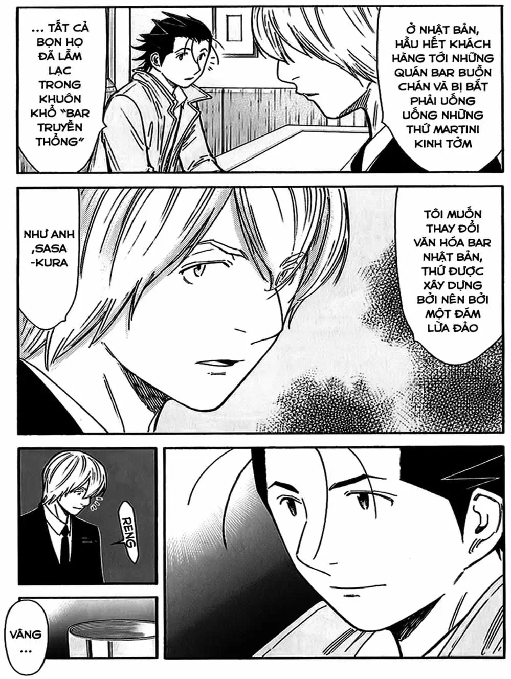 Truyện Tranh Bartender - Người Pha Chế Rượu trang 3