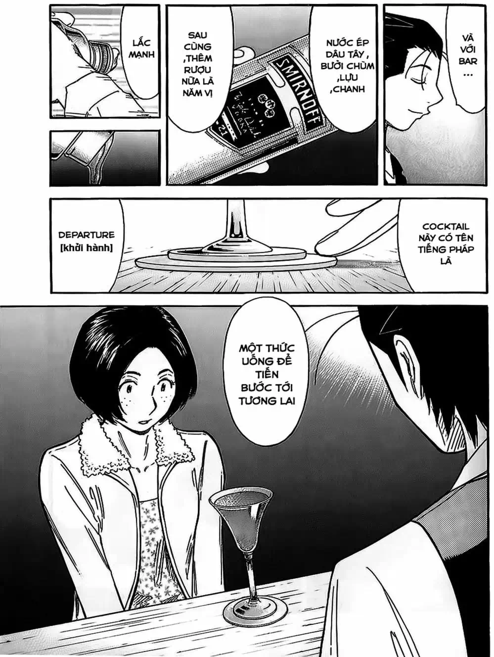 Truyện Tranh Bartender - Người Pha Chế Rượu trang 3