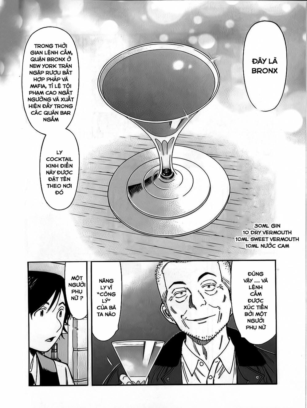 Truyện Tranh Bartender - Người Pha Chế Rượu trang 3