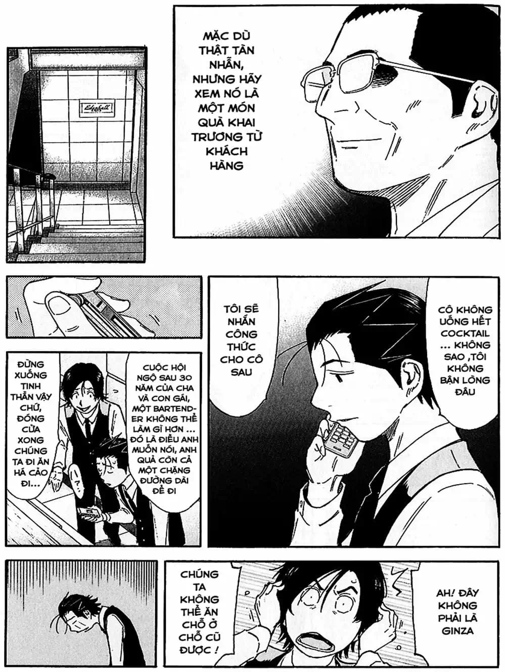 Truyện Tranh Bartender - Người Pha Chế Rượu trang 3