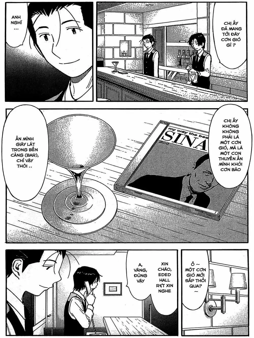 Truyện Tranh Bartender - Người Pha Chế Rượu trang 3