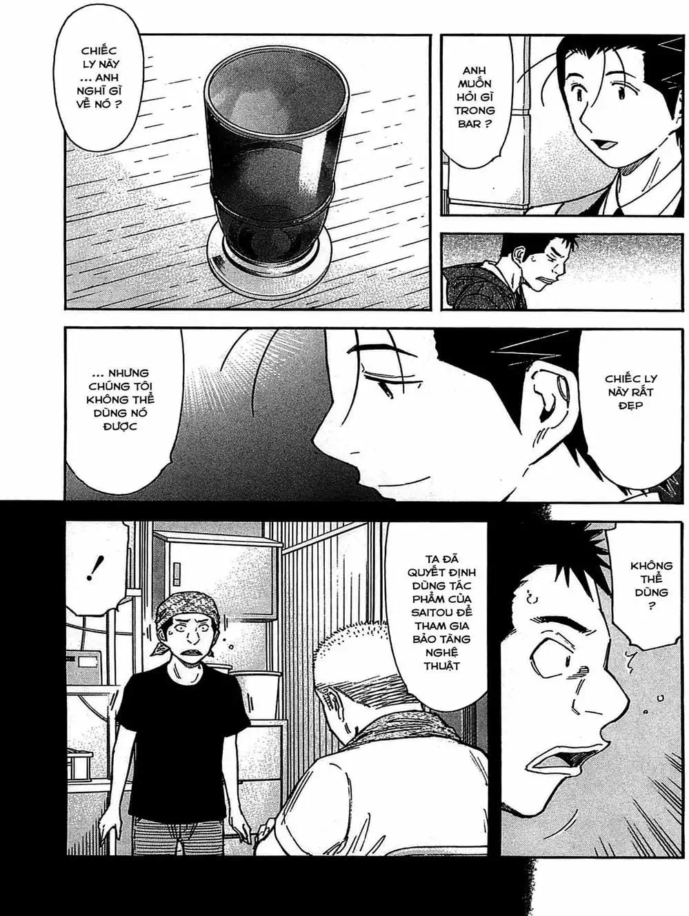 Truyện Tranh Bartender - Người Pha Chế Rượu trang 3