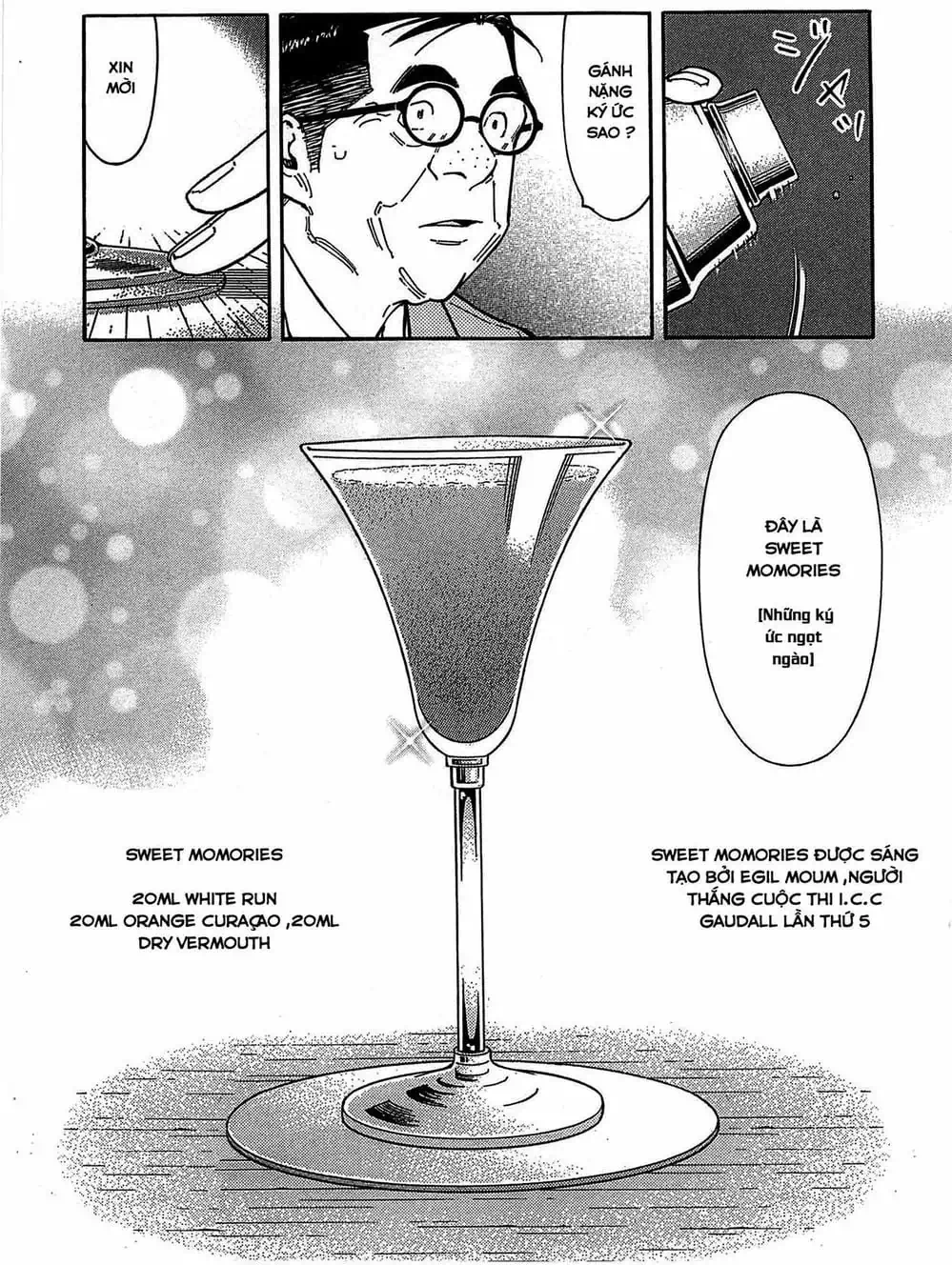 Truyện Tranh Bartender - Người Pha Chế Rượu trang 3