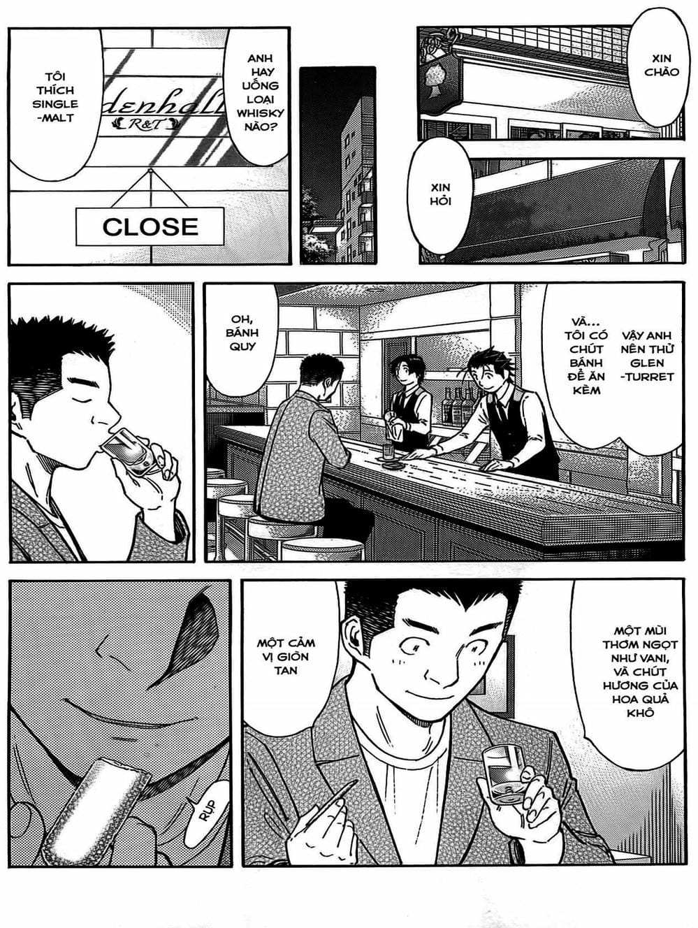 Truyện Tranh Bartender - Người Pha Chế Rượu trang 3