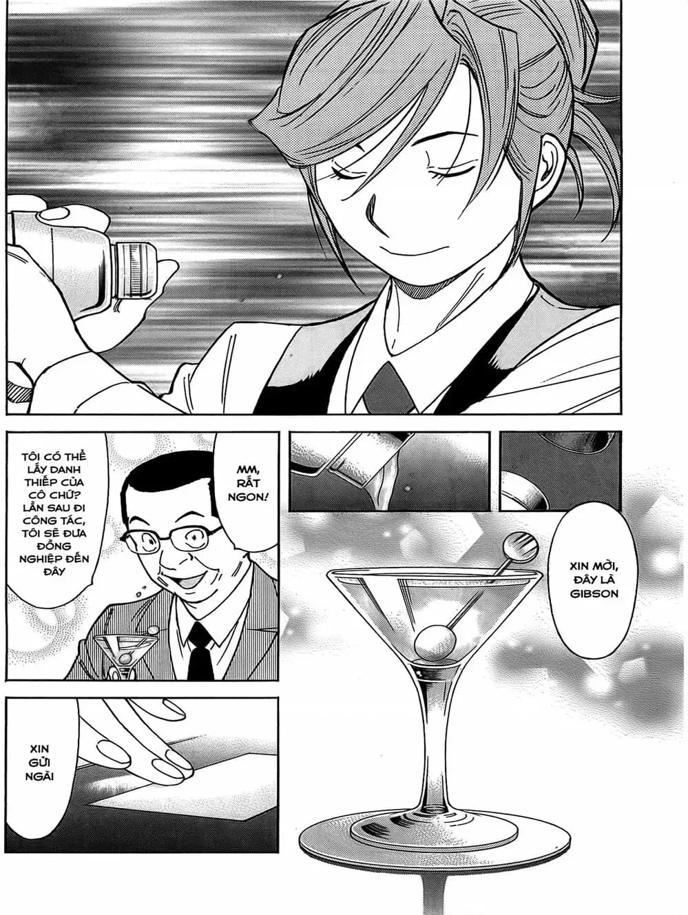 Truyện Tranh Bartender - Người Pha Chế Rượu trang 3