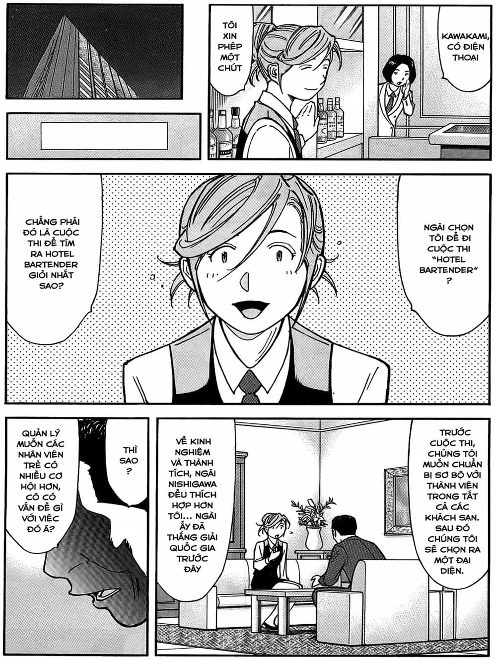 Truyện Tranh Bartender - Người Pha Chế Rượu trang 3
