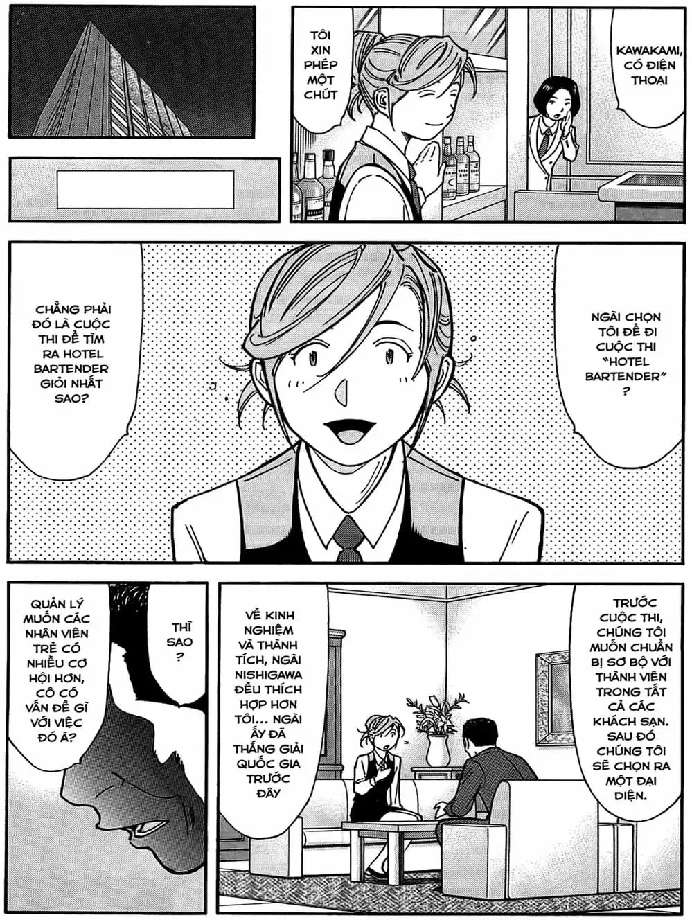 Truyện Tranh Bartender - Người Pha Chế Rượu trang 3