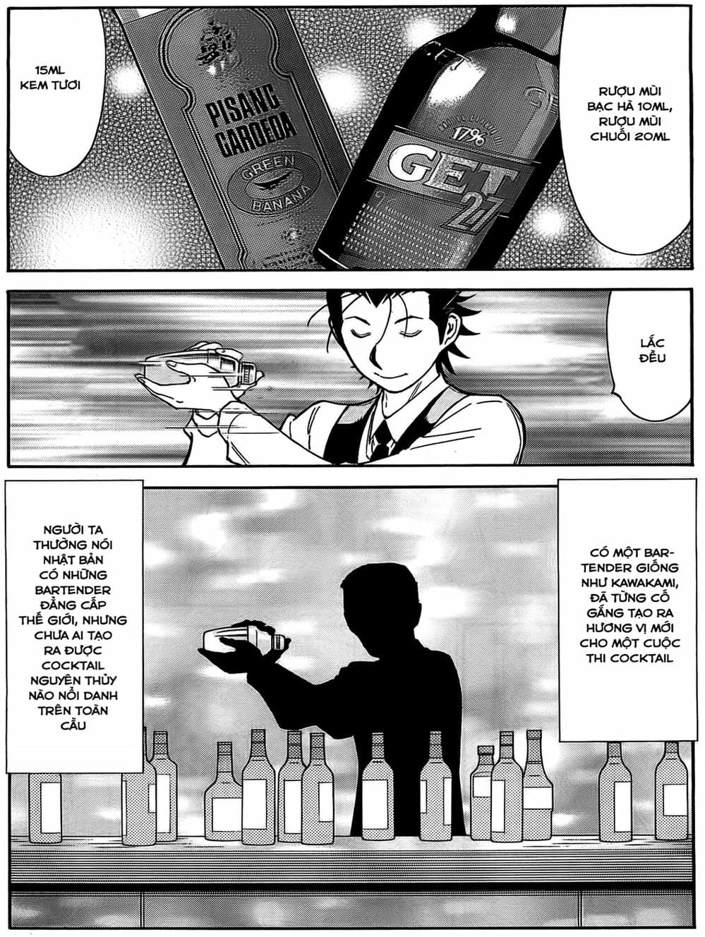 Truyện Tranh Bartender - Người Pha Chế Rượu trang 3