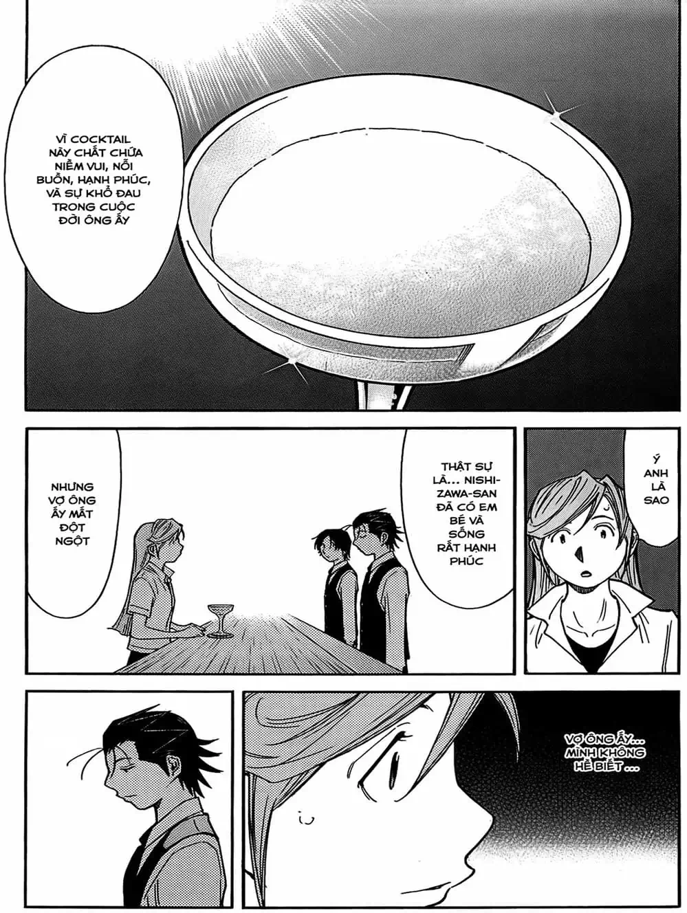 Truyện Tranh Bartender - Người Pha Chế Rượu trang 3
