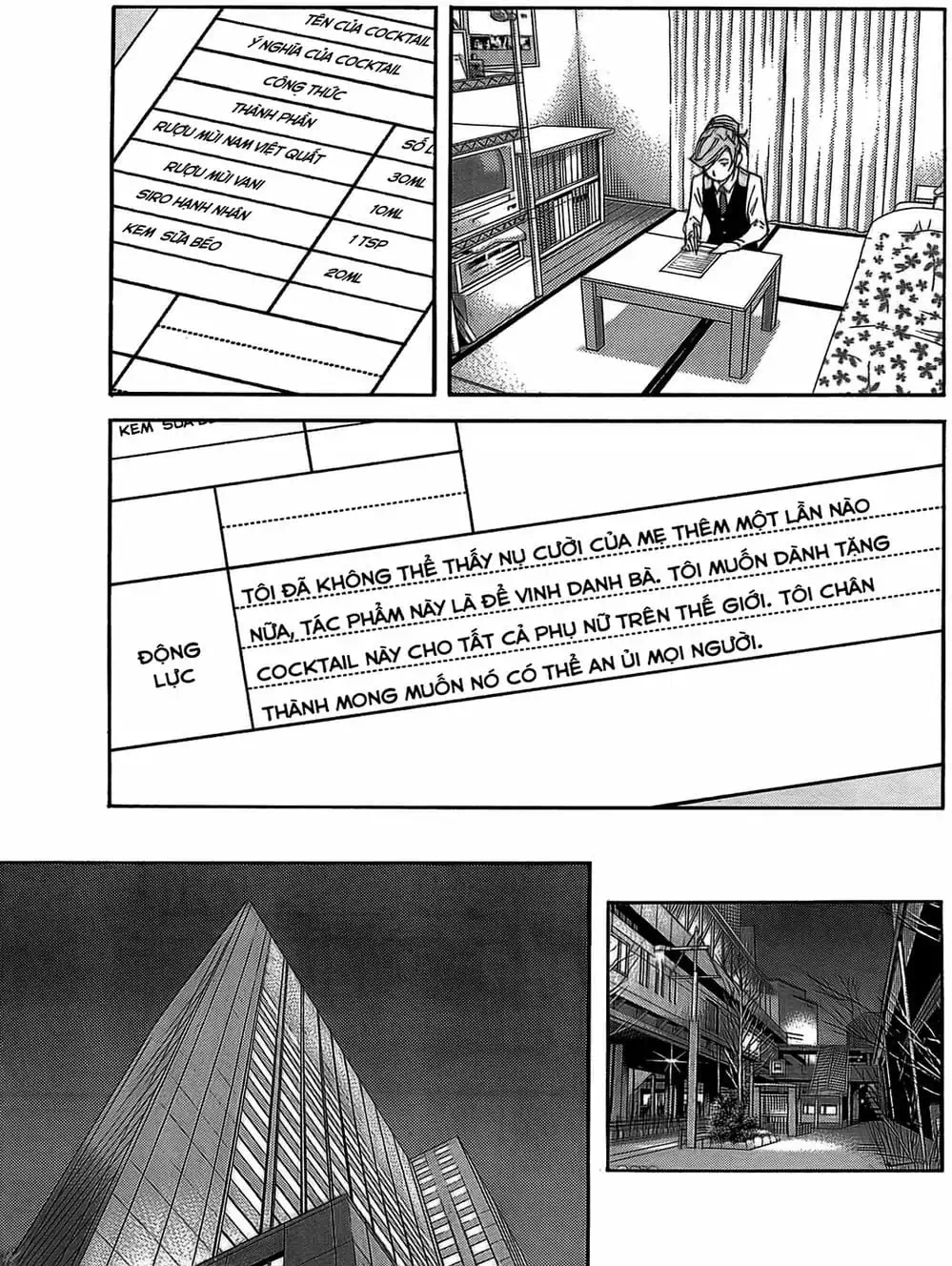 Truyện Tranh Bartender - Người Pha Chế Rượu trang 3