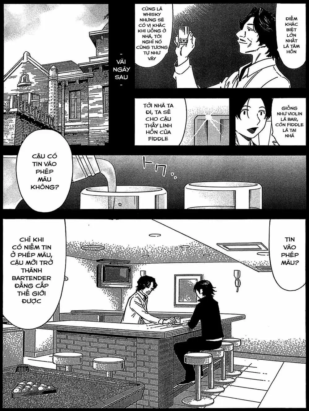 Truyện Tranh Bartender - Người Pha Chế Rượu trang 3