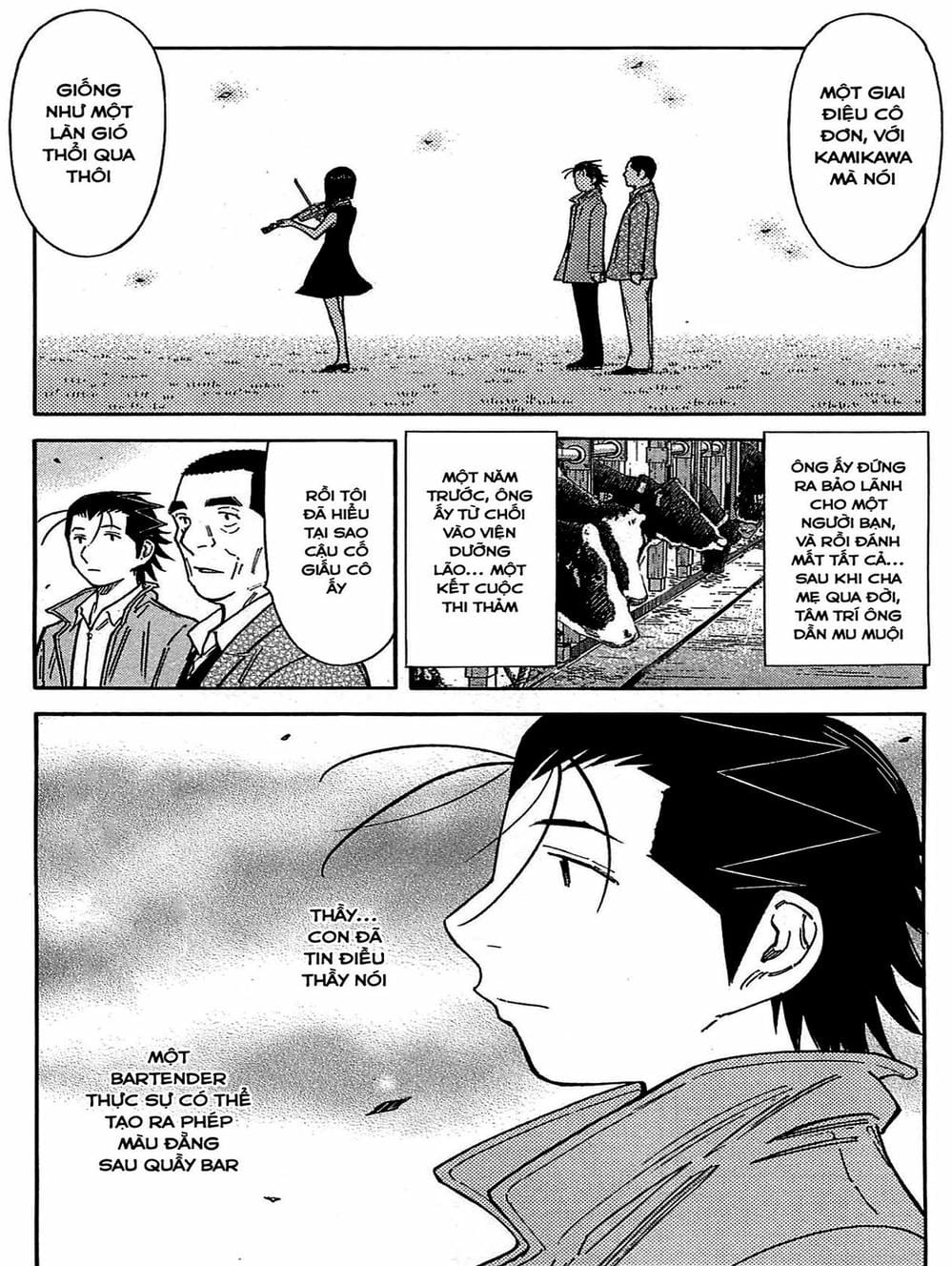 Truyện Tranh Bartender - Người Pha Chế Rượu trang 3