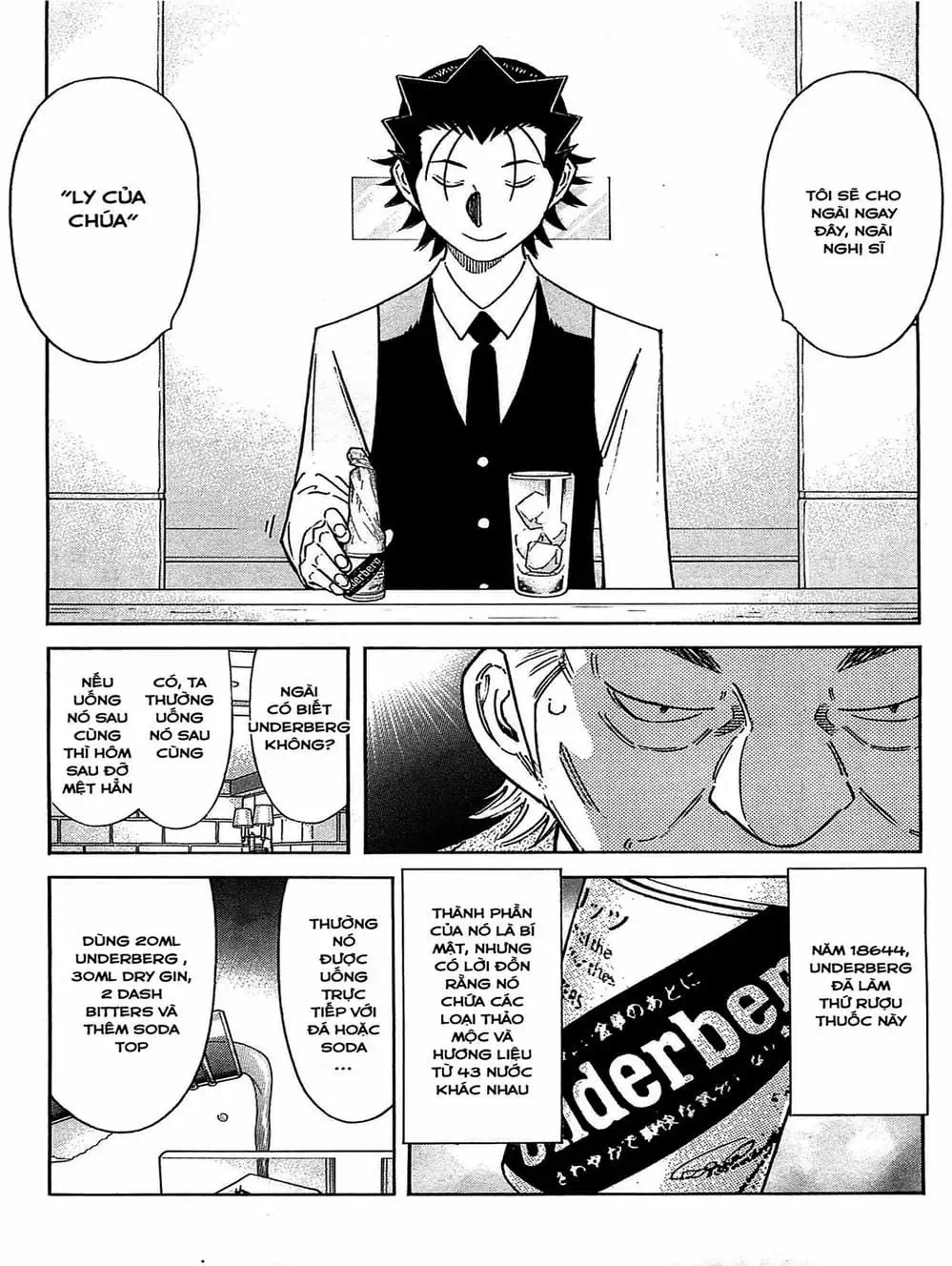 Truyện Tranh Bartender - Người Pha Chế Rượu trang 3
