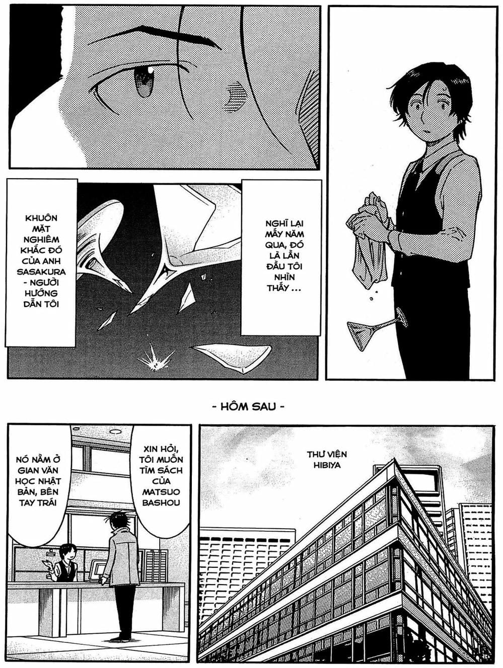 Truyện Tranh Bartender - Người Pha Chế Rượu trang 3