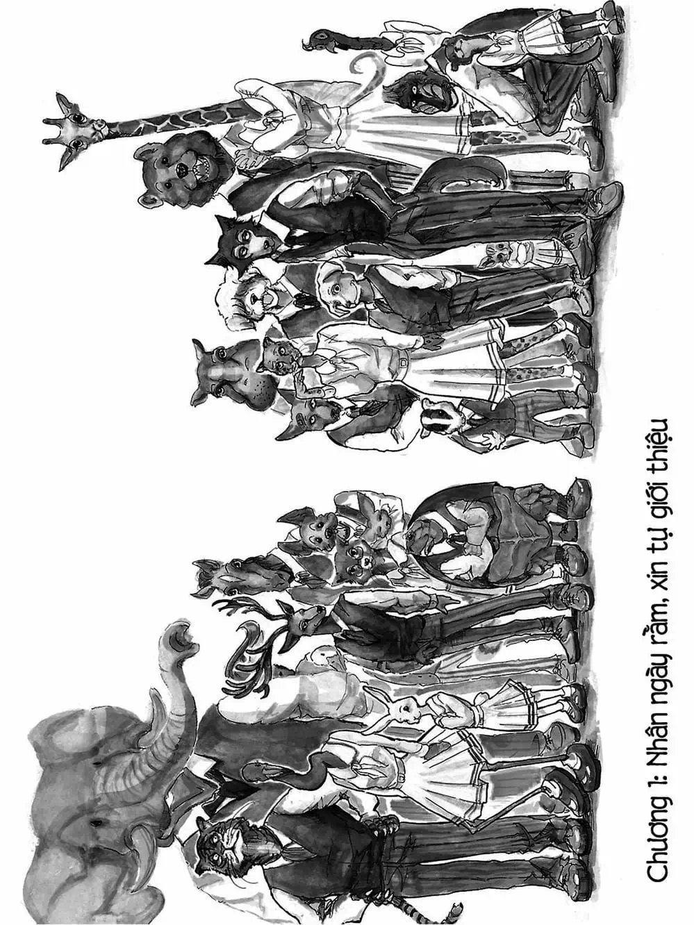 Truyện Tranh Bởi Vì Chúng Ta Đều Là Những Ngôi Sao - Beastars trang 10