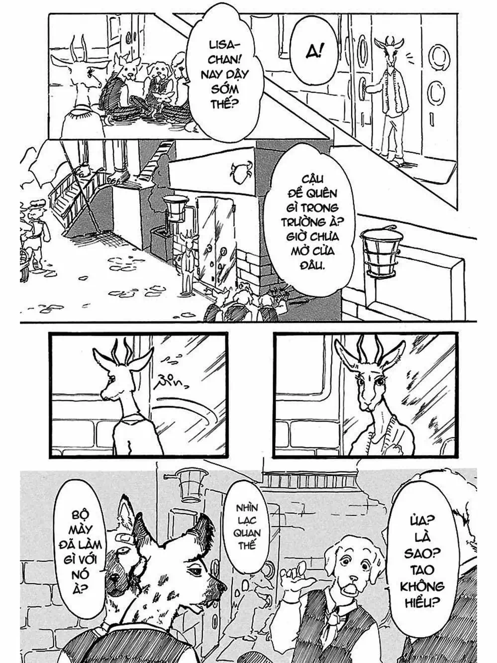 Truyện Tranh Bởi Vì Chúng Ta Đều Là Những Ngôi Sao - Beastars trang 10