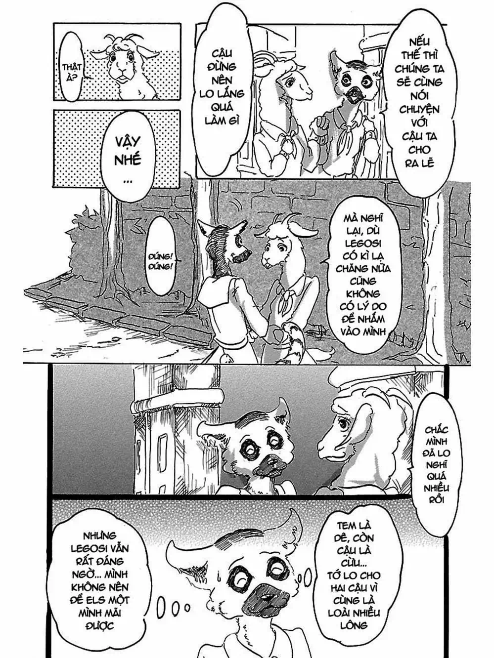 Truyện Tranh Bởi Vì Chúng Ta Đều Là Những Ngôi Sao - Beastars trang 10