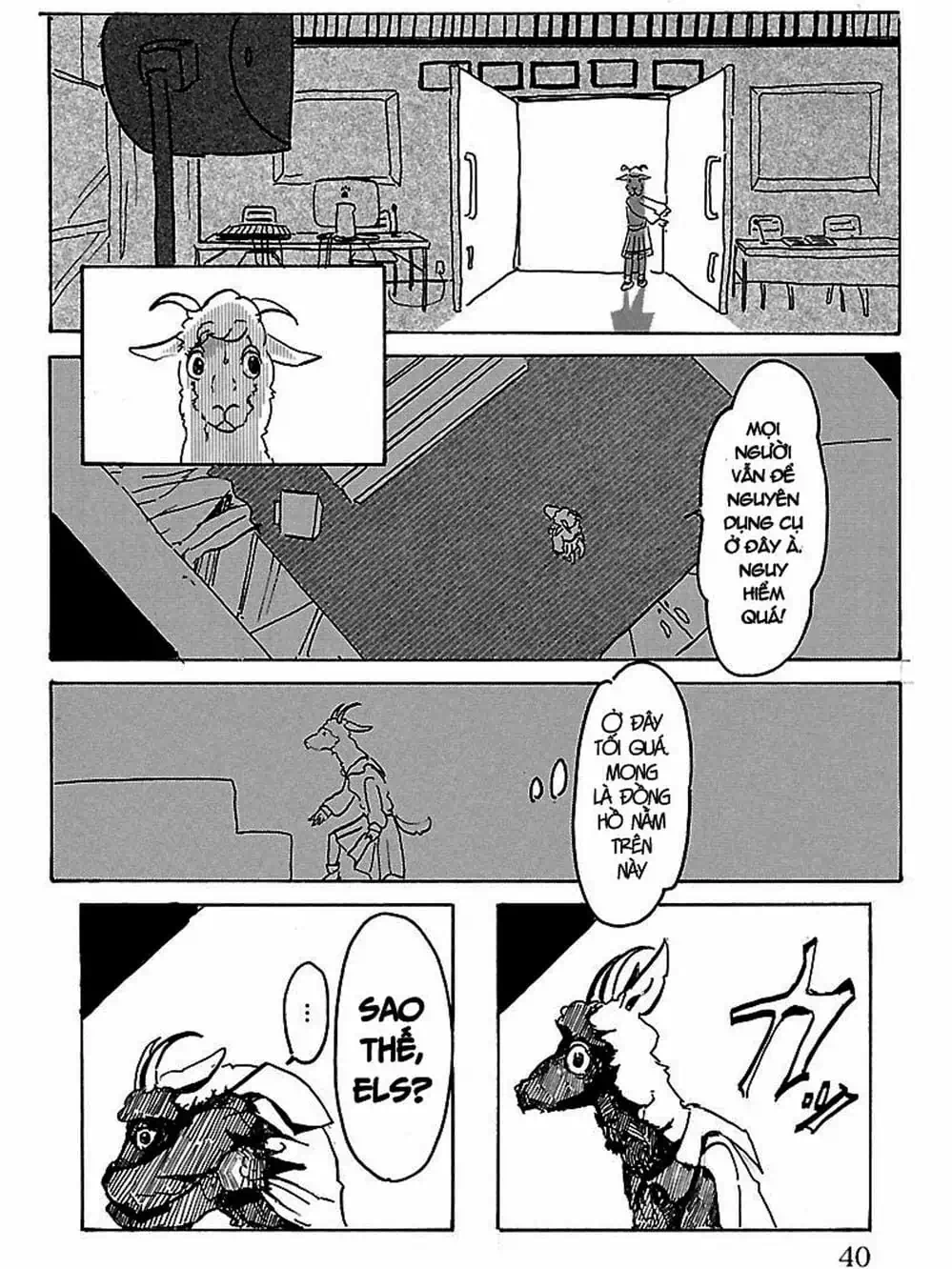 Truyện Tranh Bởi Vì Chúng Ta Đều Là Những Ngôi Sao - Beastars trang 10