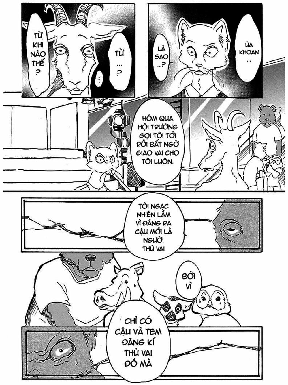 Truyện Tranh Bởi Vì Chúng Ta Đều Là Những Ngôi Sao - Beastars trang 10