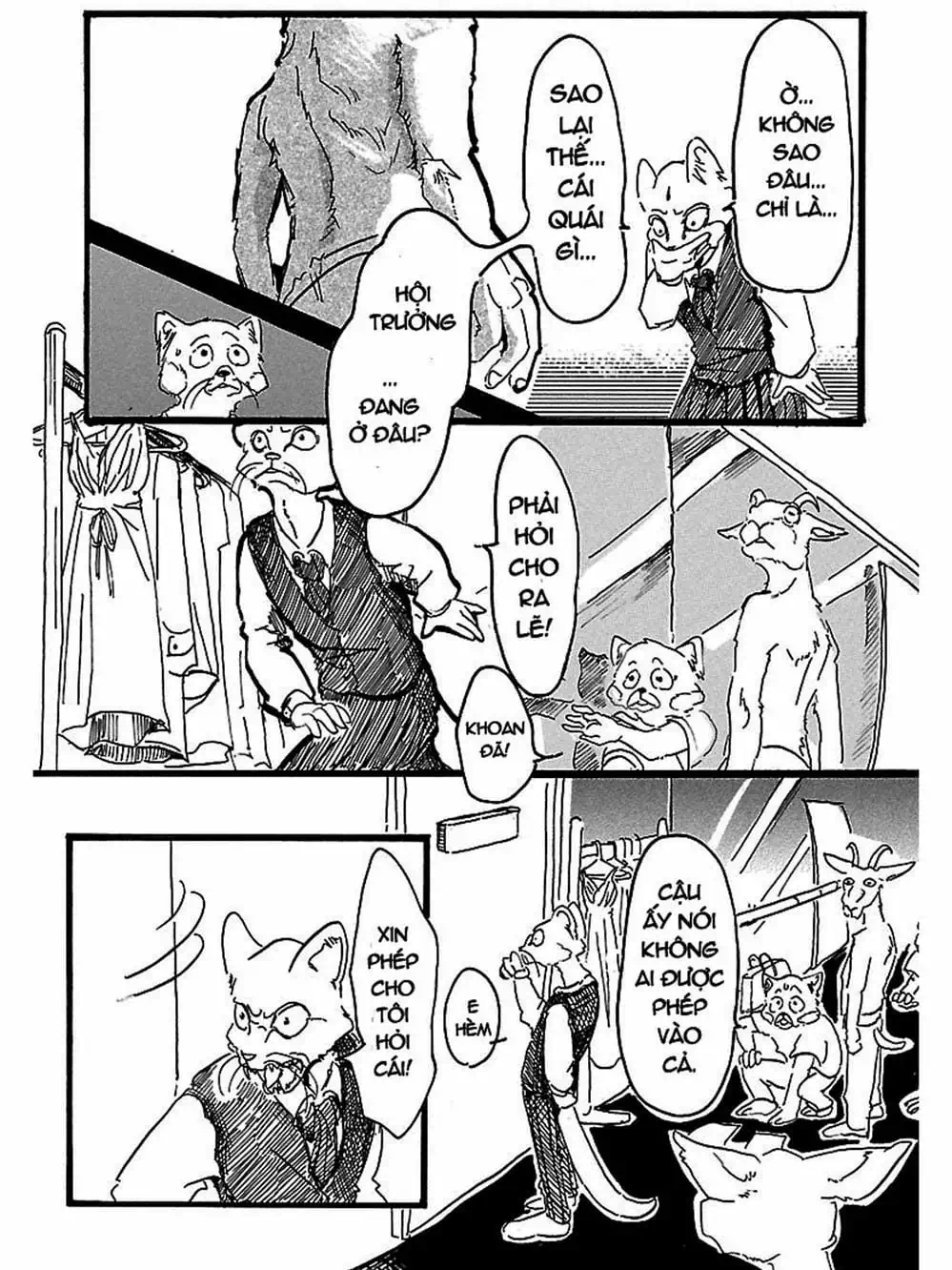 Truyện Tranh Bởi Vì Chúng Ta Đều Là Những Ngôi Sao - Beastars trang 10