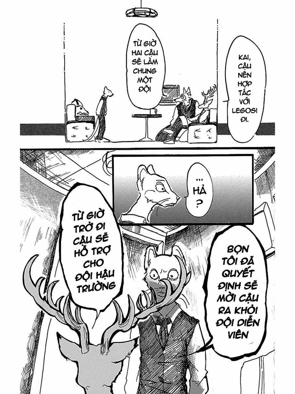 Truyện Tranh Bởi Vì Chúng Ta Đều Là Những Ngôi Sao - Beastars trang 10