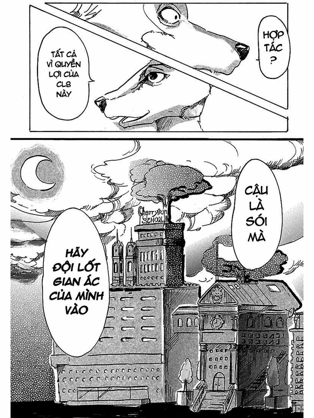 Truyện Tranh Bởi Vì Chúng Ta Đều Là Những Ngôi Sao - Beastars trang 10