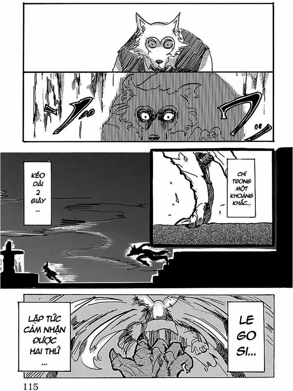 Truyện Tranh Bởi Vì Chúng Ta Đều Là Những Ngôi Sao - Beastars trang 10