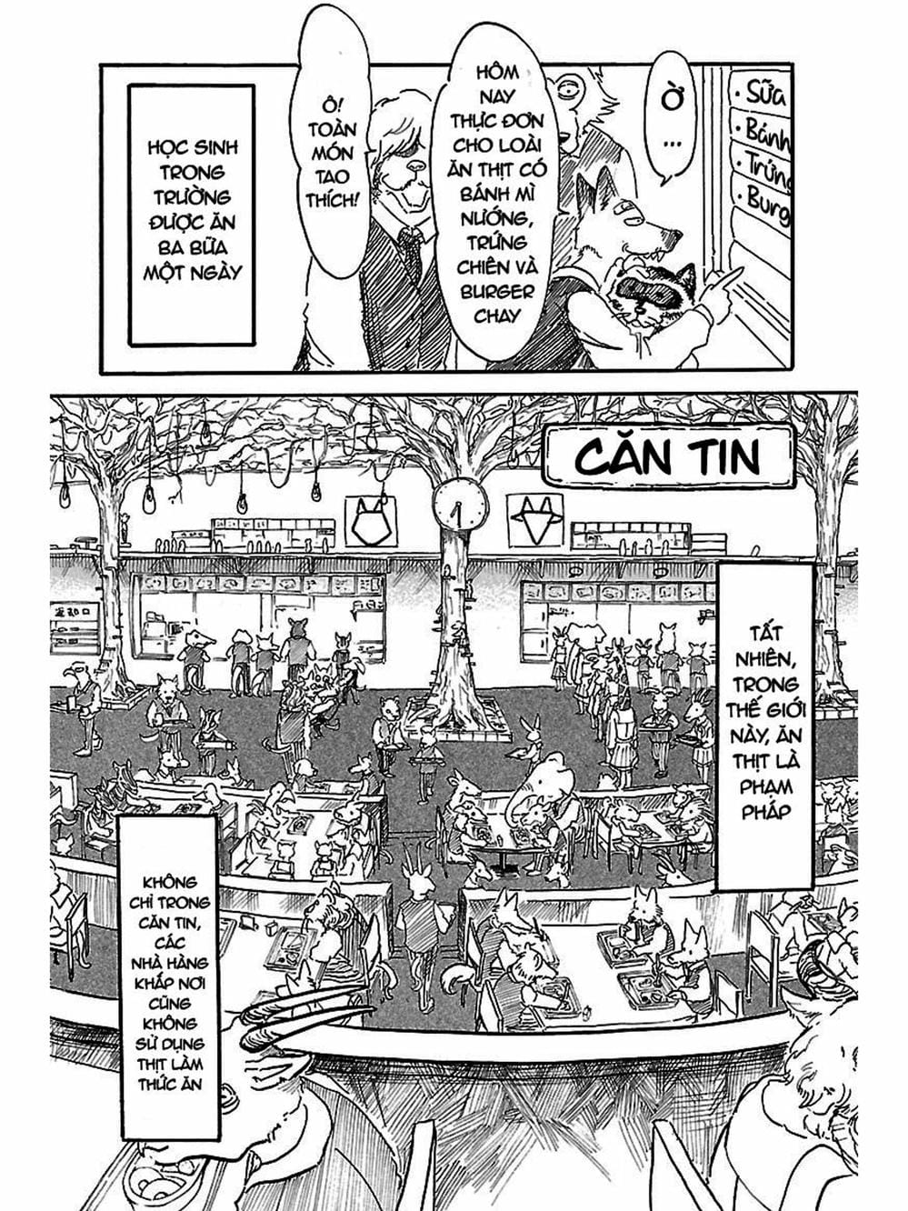 Truyện Tranh Bởi Vì Chúng Ta Đều Là Những Ngôi Sao - Beastars trang 10
