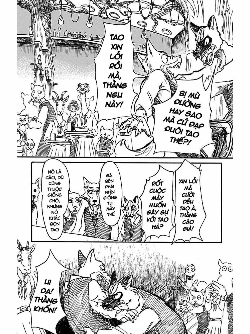 Truyện Tranh Bởi Vì Chúng Ta Đều Là Những Ngôi Sao - Beastars trang 10