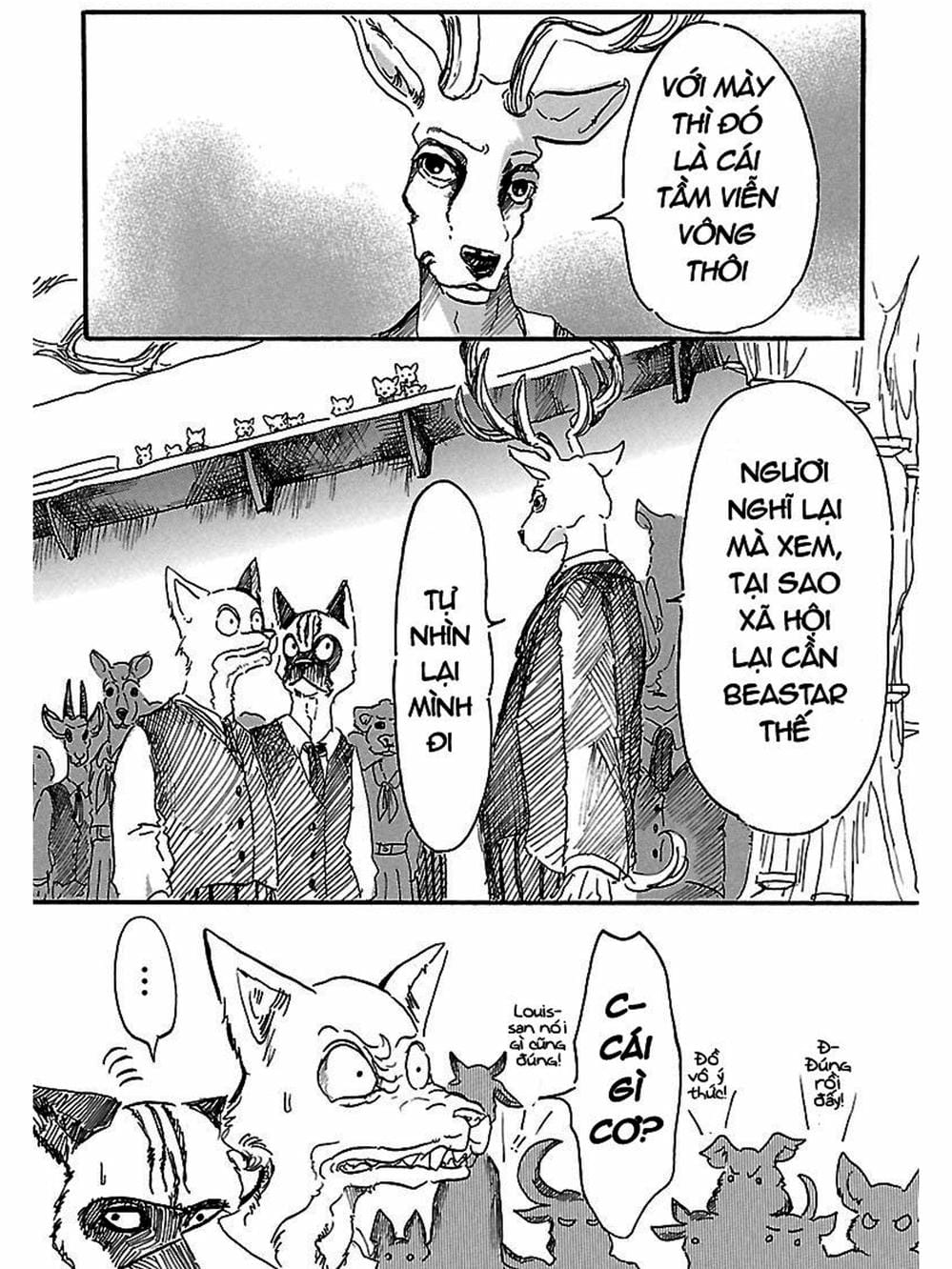 Truyện Tranh Bởi Vì Chúng Ta Đều Là Những Ngôi Sao - Beastars trang 10