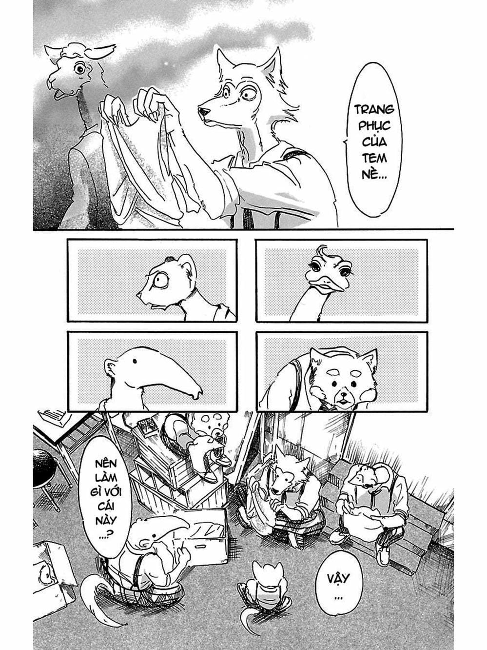 Truyện Tranh Bởi Vì Chúng Ta Đều Là Những Ngôi Sao - Beastars trang 10