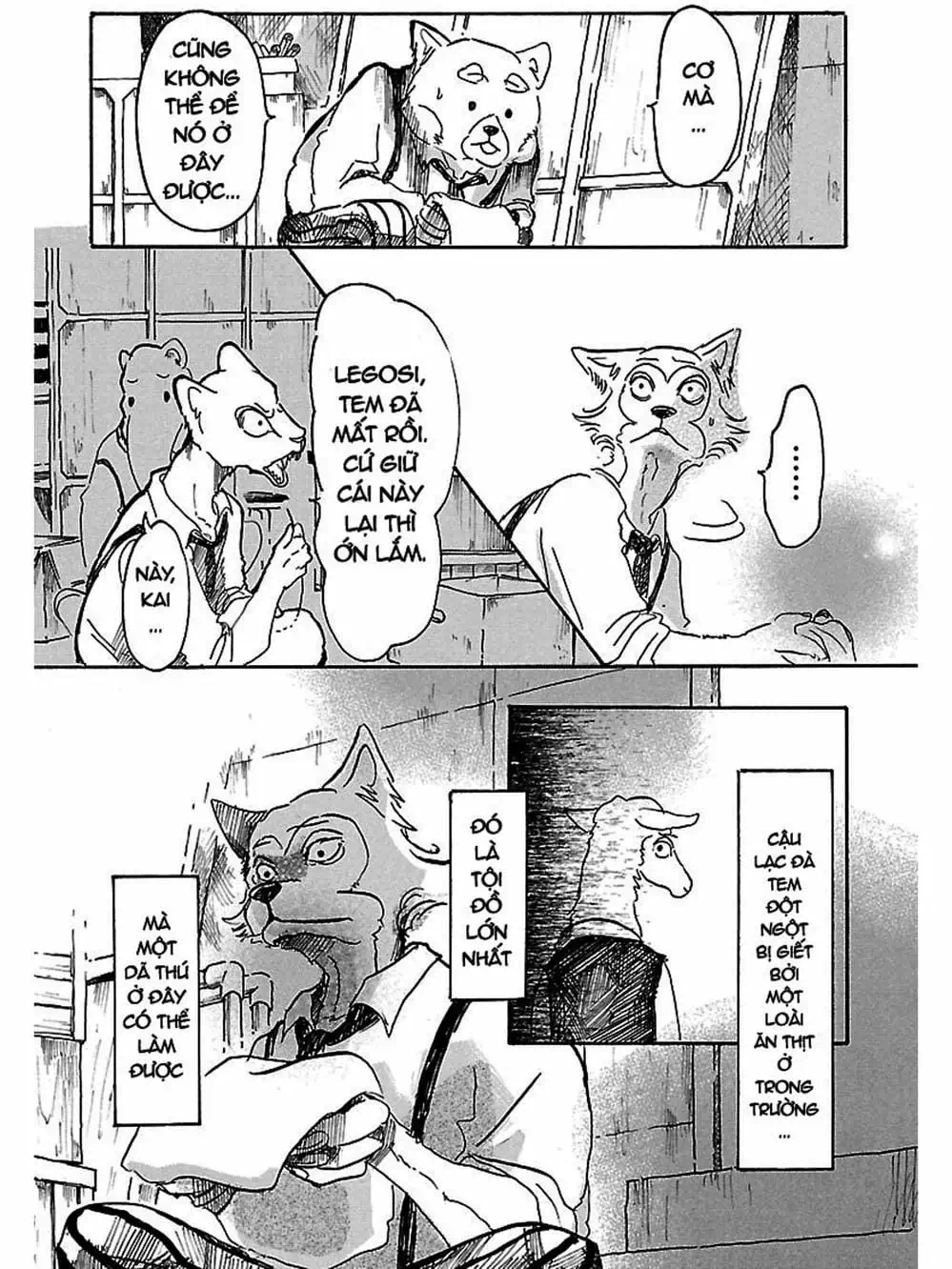 Truyện Tranh Bởi Vì Chúng Ta Đều Là Những Ngôi Sao - Beastars trang 10