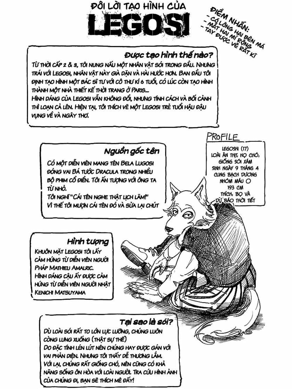 Truyện Tranh Bởi Vì Chúng Ta Đều Là Những Ngôi Sao - Beastars trang 10