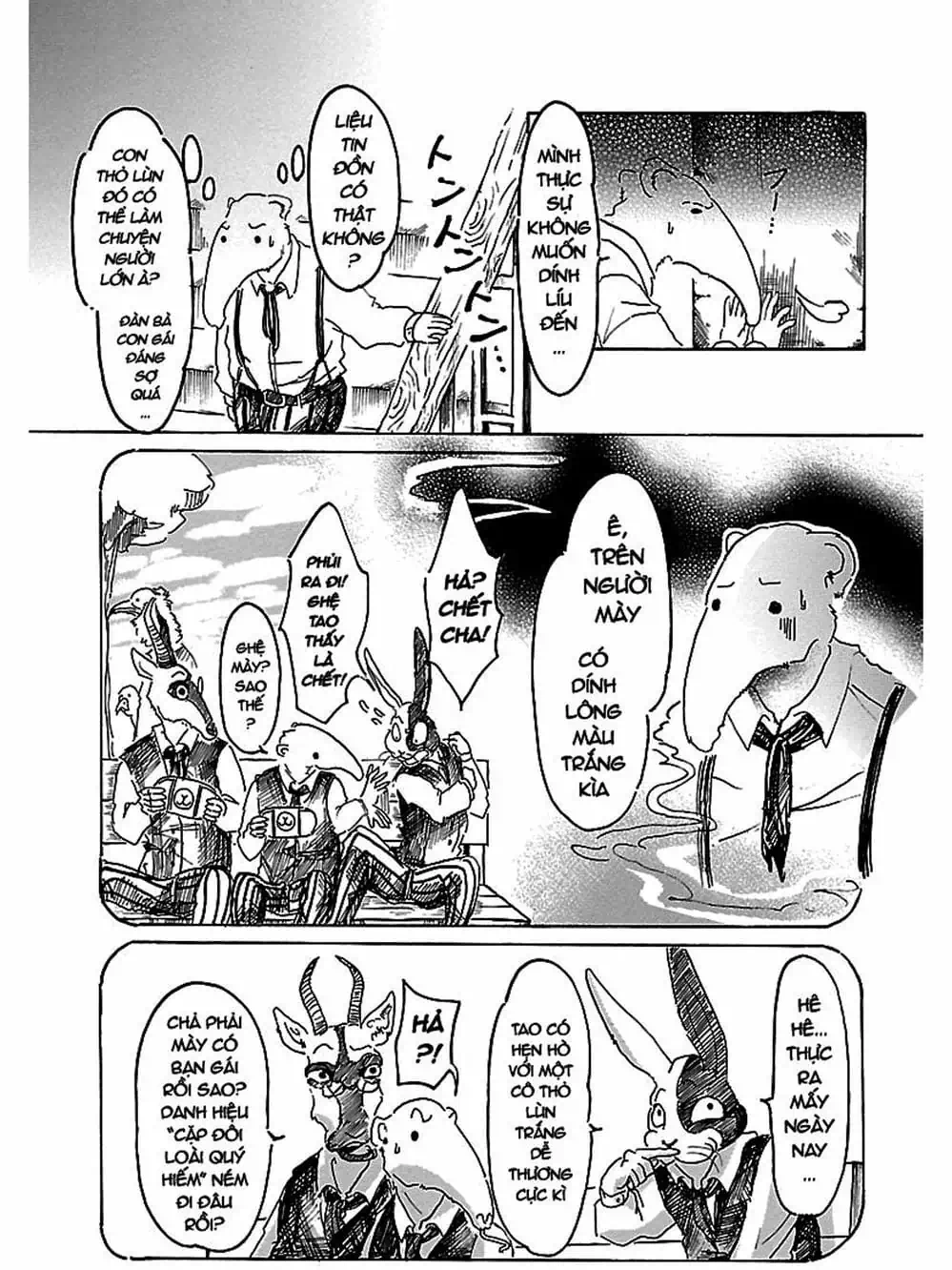 Truyện Tranh Bởi Vì Chúng Ta Đều Là Những Ngôi Sao - Beastars trang 10