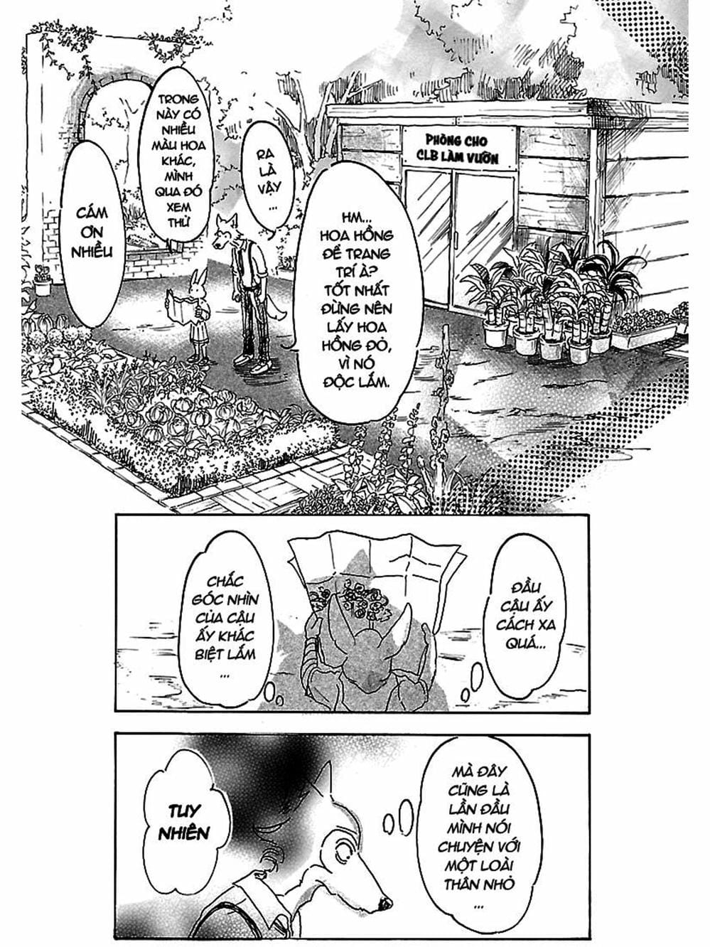 Truyện Tranh Bởi Vì Chúng Ta Đều Là Những Ngôi Sao - Beastars trang 10