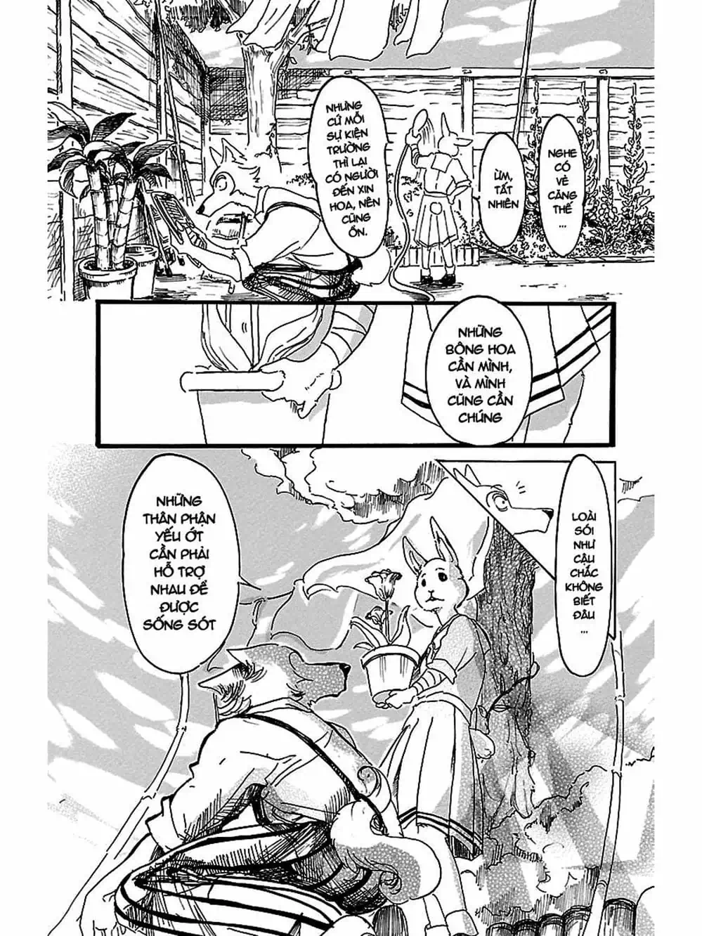 Truyện Tranh Bởi Vì Chúng Ta Đều Là Những Ngôi Sao - Beastars trang 10