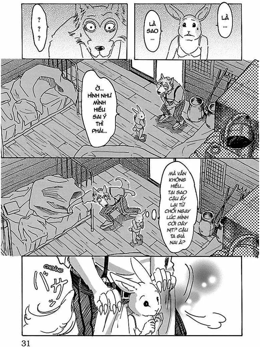 Truyện Tranh Bởi Vì Chúng Ta Đều Là Những Ngôi Sao - Beastars trang 10