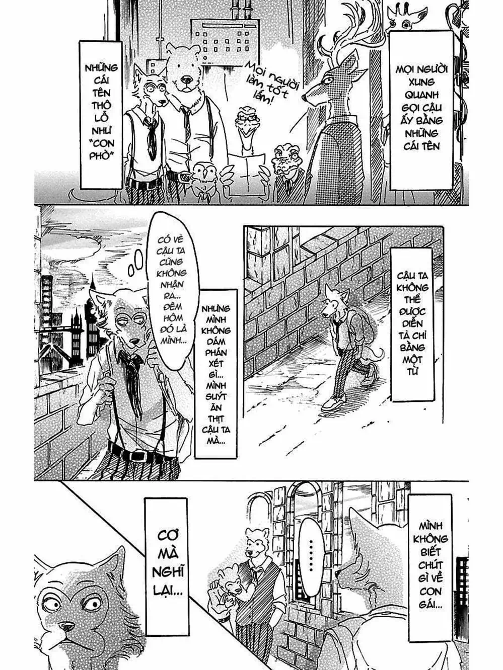 Truyện Tranh Bởi Vì Chúng Ta Đều Là Những Ngôi Sao - Beastars trang 10