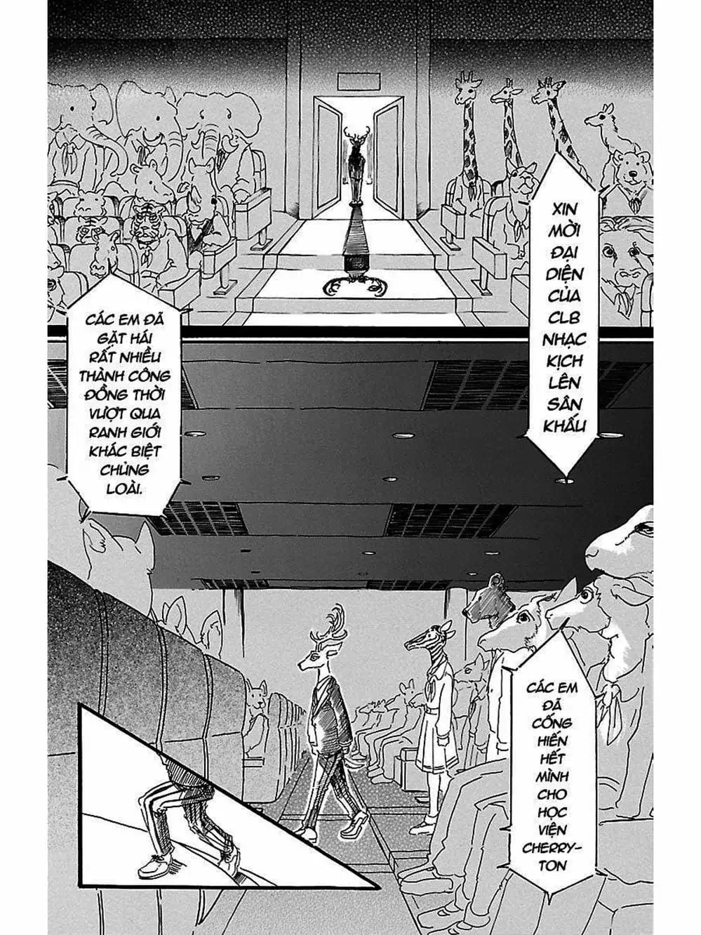 Truyện Tranh Bởi Vì Chúng Ta Đều Là Những Ngôi Sao - Beastars trang 10