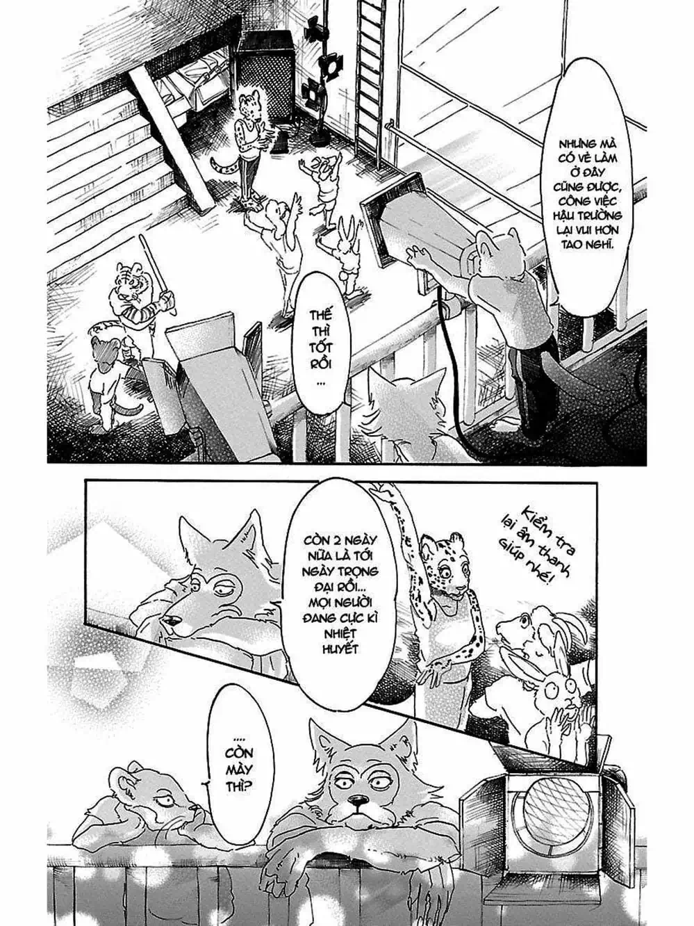 Truyện Tranh Bởi Vì Chúng Ta Đều Là Những Ngôi Sao - Beastars trang 10