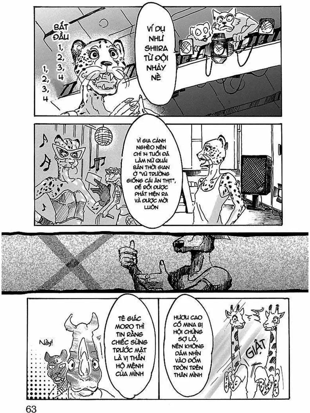 Truyện Tranh Bởi Vì Chúng Ta Đều Là Những Ngôi Sao - Beastars trang 10