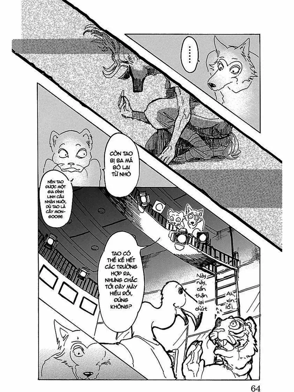 Truyện Tranh Bởi Vì Chúng Ta Đều Là Những Ngôi Sao - Beastars trang 10