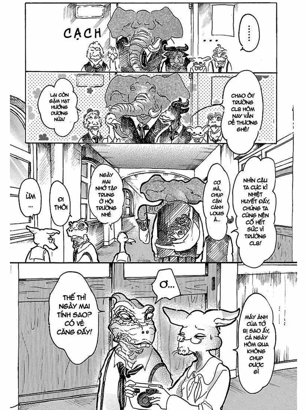 Truyện Tranh Bởi Vì Chúng Ta Đều Là Những Ngôi Sao - Beastars trang 10