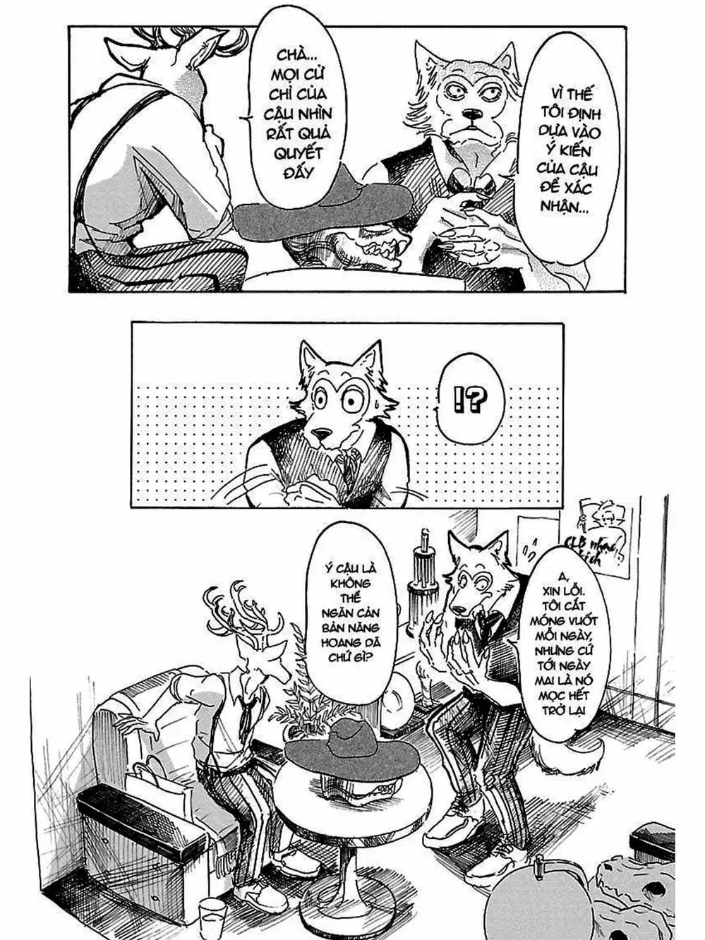 Truyện Tranh Bởi Vì Chúng Ta Đều Là Những Ngôi Sao - Beastars trang 10