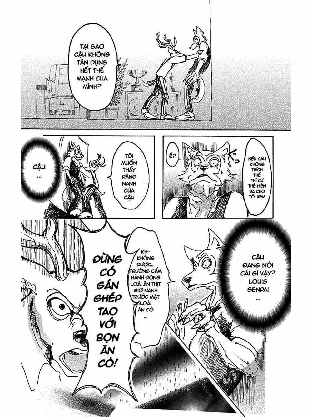 Truyện Tranh Bởi Vì Chúng Ta Đều Là Những Ngôi Sao - Beastars trang 10