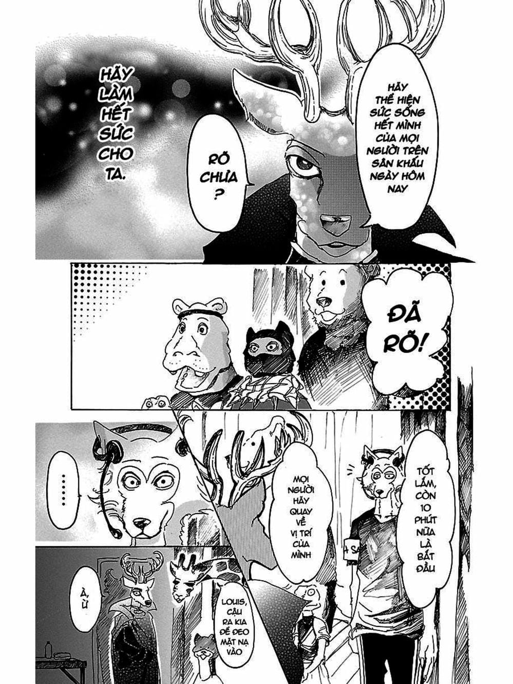 Truyện Tranh Bởi Vì Chúng Ta Đều Là Những Ngôi Sao - Beastars trang 10