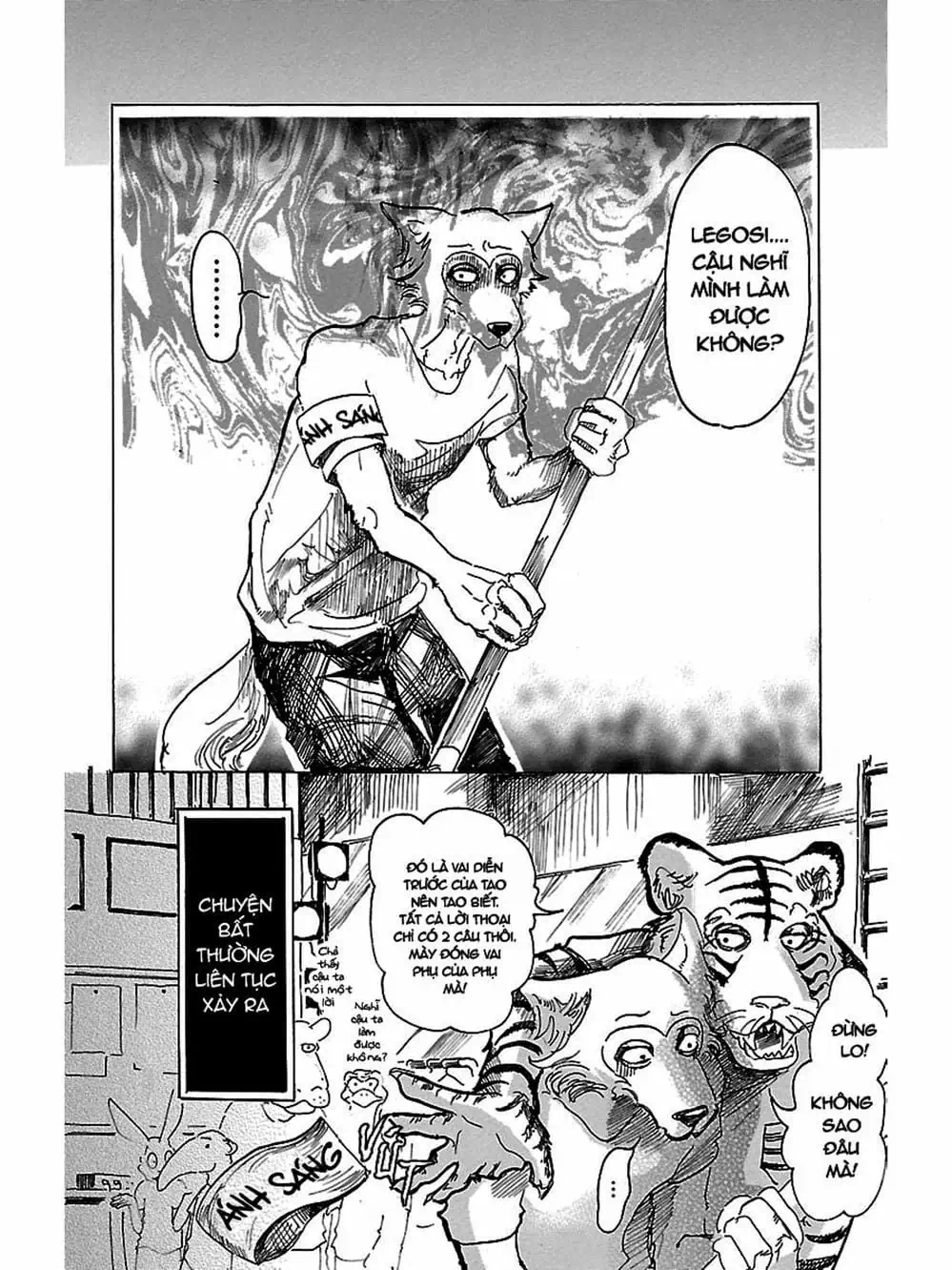 Truyện Tranh Bởi Vì Chúng Ta Đều Là Những Ngôi Sao - Beastars trang 10