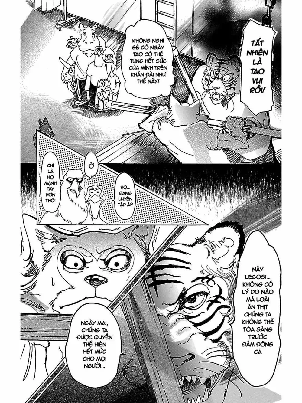 Truyện Tranh Bởi Vì Chúng Ta Đều Là Những Ngôi Sao - Beastars trang 10