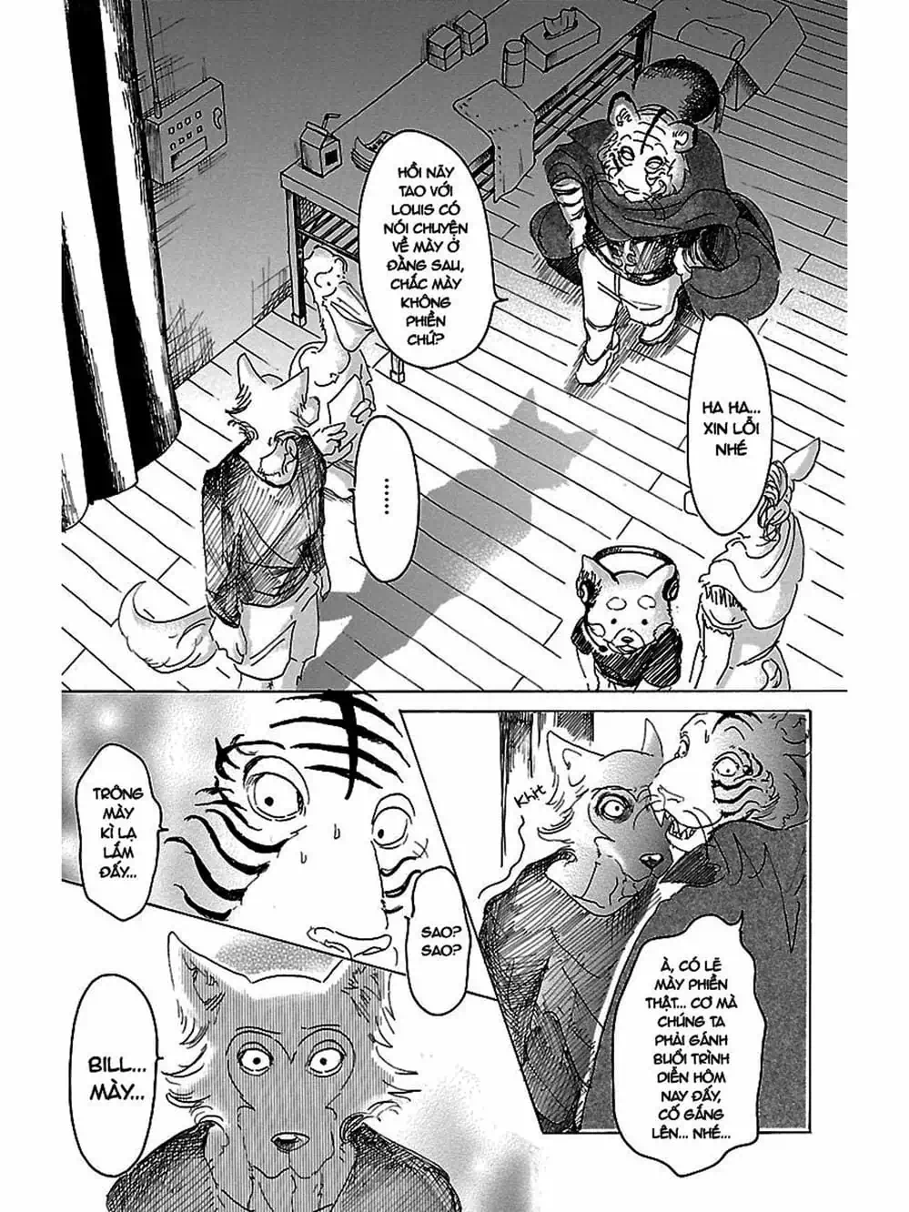 Truyện Tranh Bởi Vì Chúng Ta Đều Là Những Ngôi Sao - Beastars trang 10