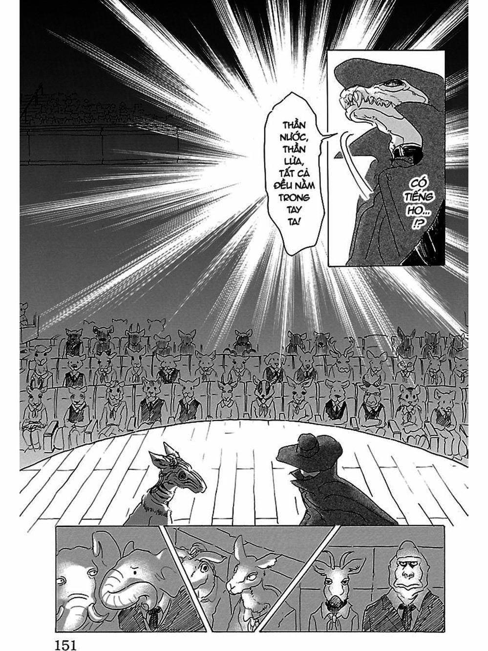 Truyện Tranh Bởi Vì Chúng Ta Đều Là Những Ngôi Sao - Beastars trang 10